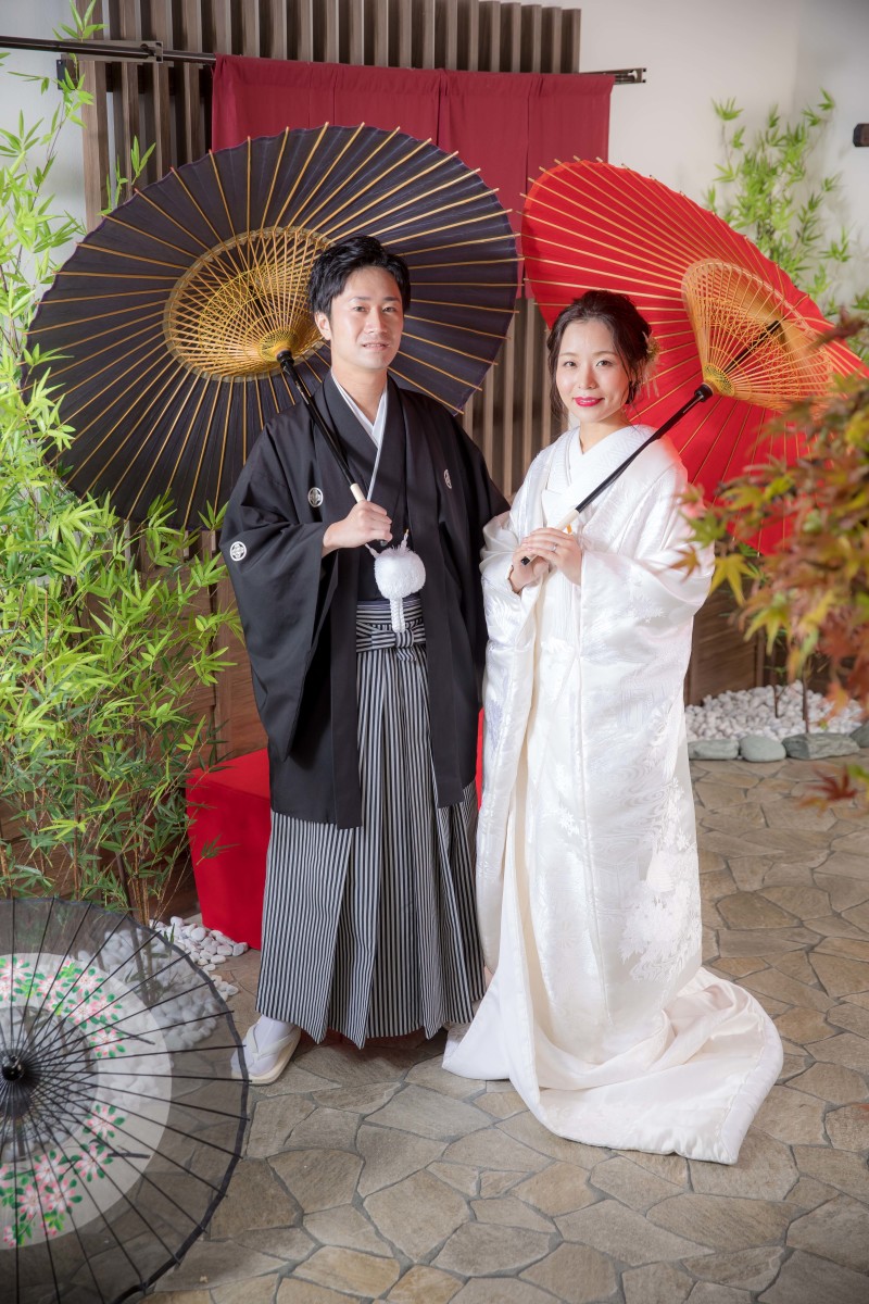 白無垢でしっとりと