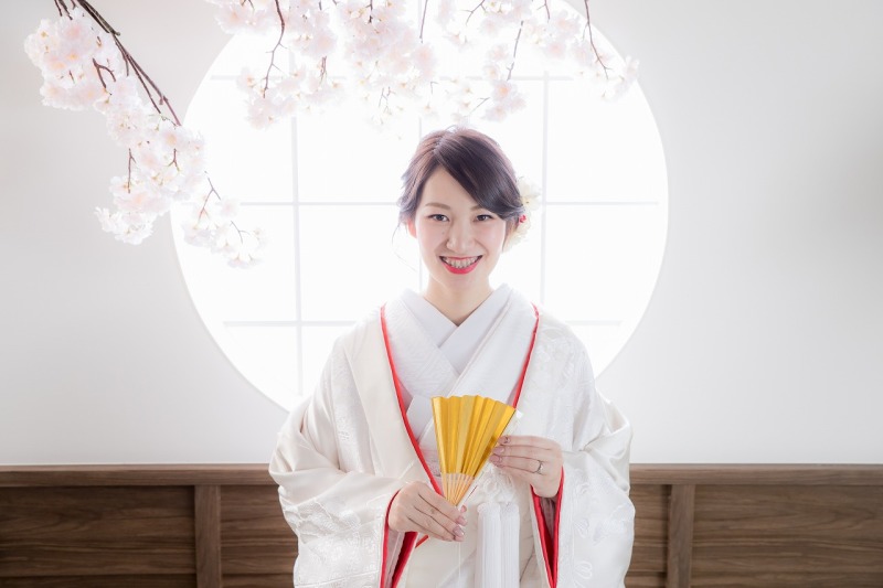 白無垢にお衣装チェンジ