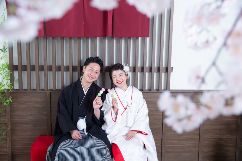 お団子ショット♡