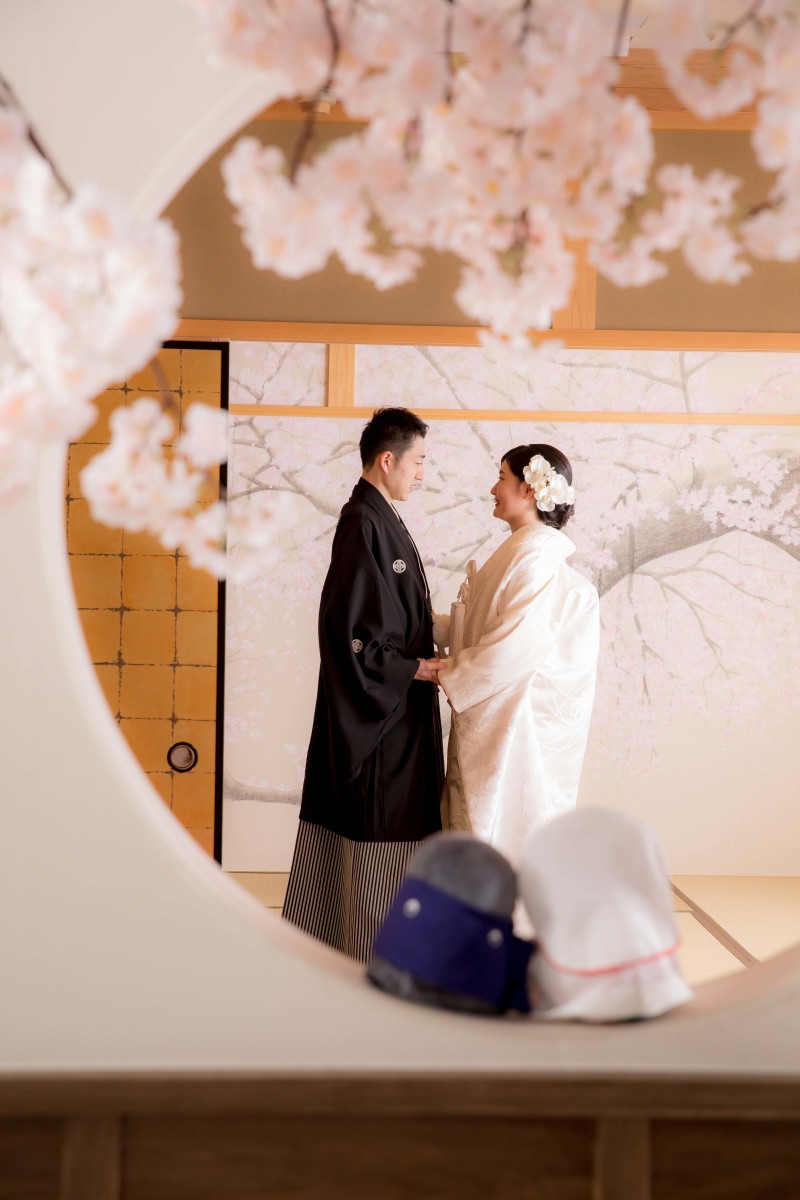 お2人を見守って