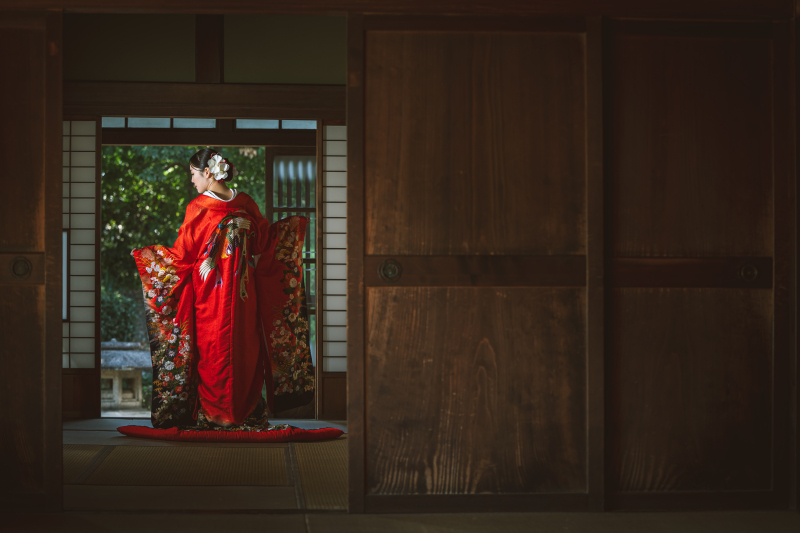 ご新婦様のソロショット