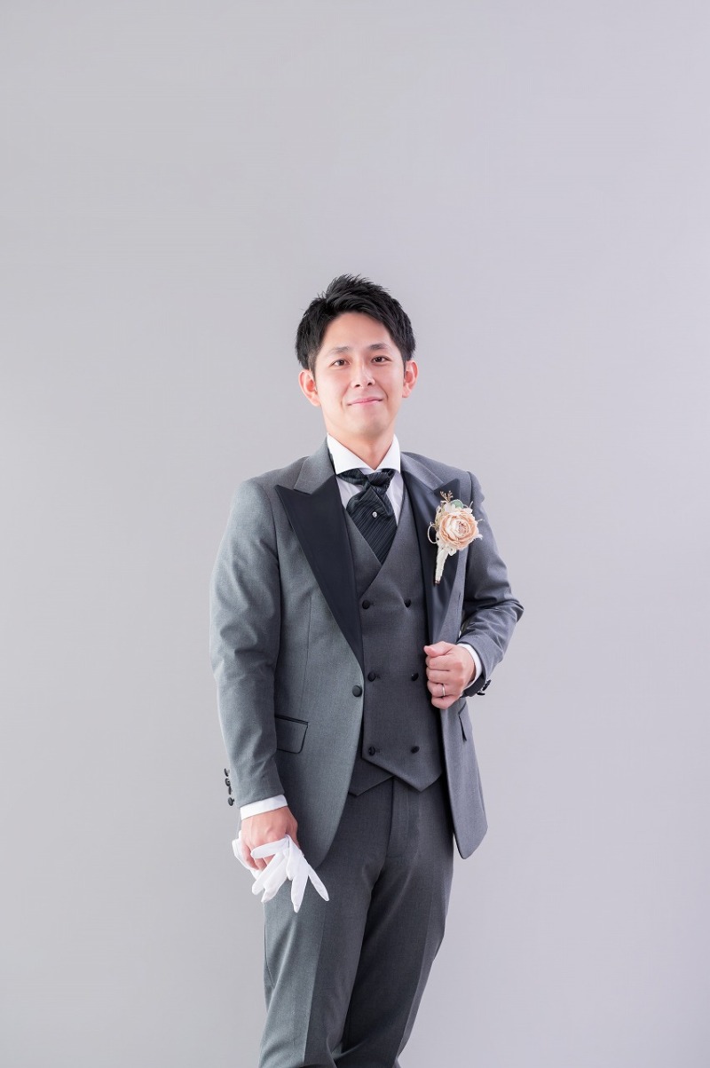 ご新郎様ソロショット