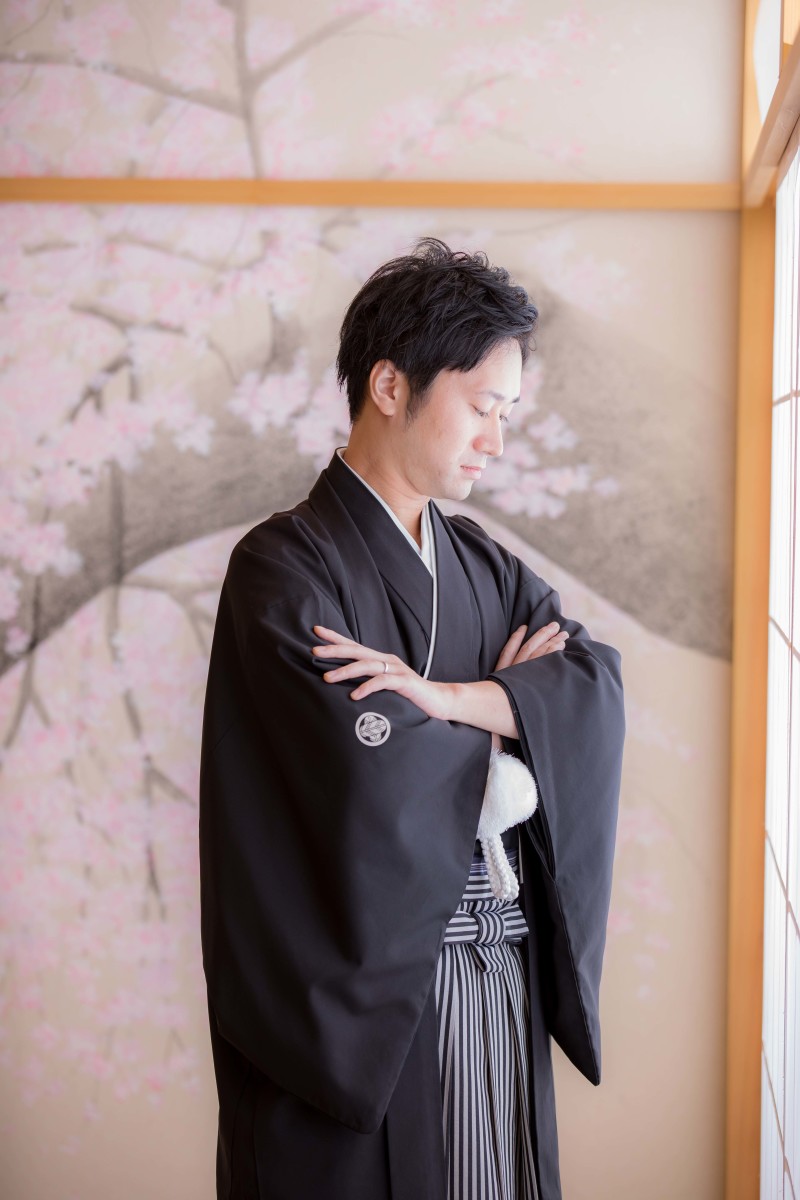 ご新郎様ソロショット