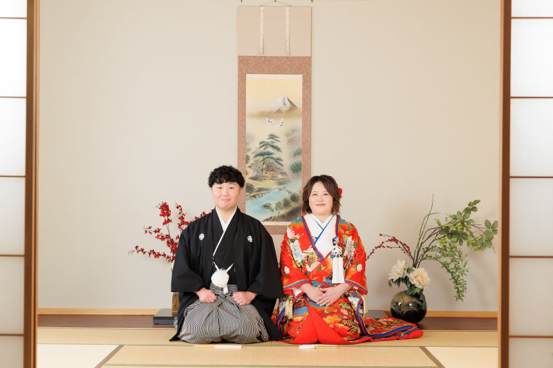 凛とした美しさ。和室で叶える伝統の和装フォト