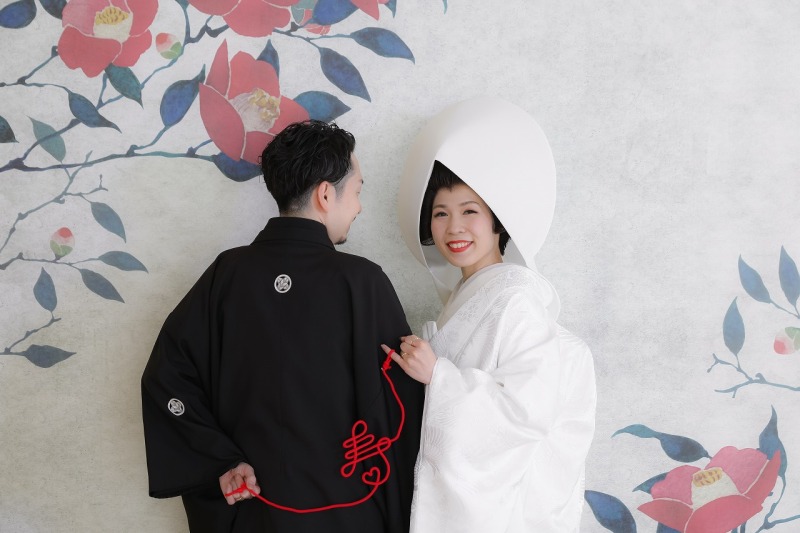 白無垢にチェンジ