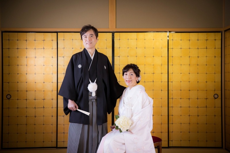 白無垢とブーケ