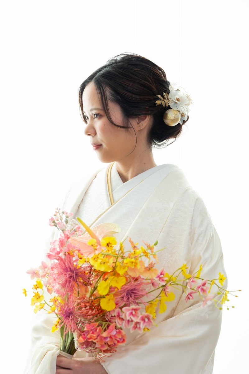 白の世界に、私らしさを添えて。