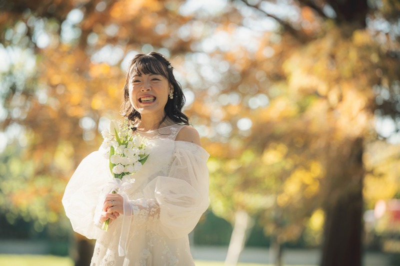 ご新婦様のソロショット