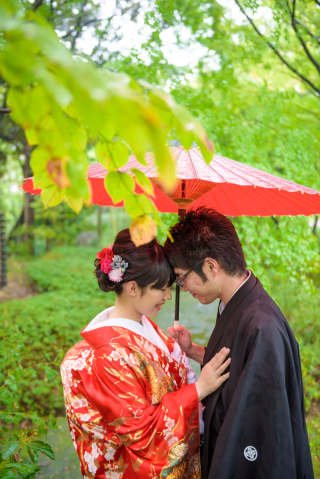 雨にも負けず、楽しく撮影できました♪