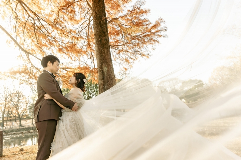 感動のベールショット