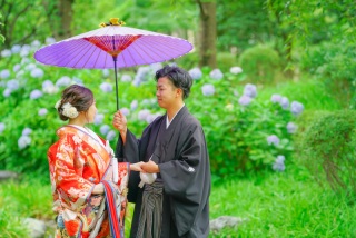 天気を活かして撮って頂けました