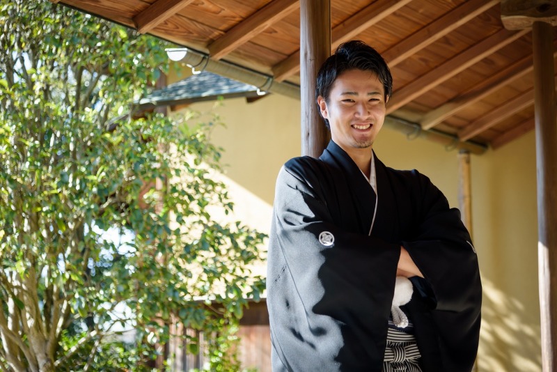 ご新郎様ソロショット