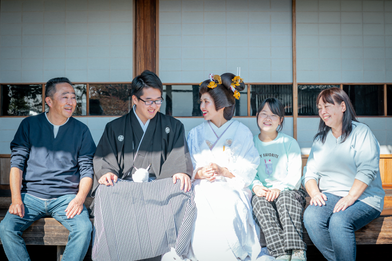 最後はご家族様と一緒に♪