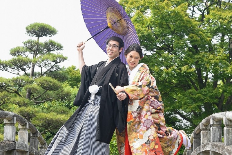 お茶目なポーズ