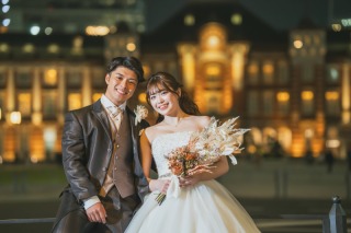 東京駅でのナイト撮影