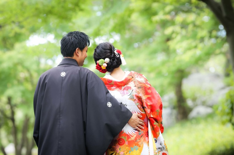 後ろ姿ショット