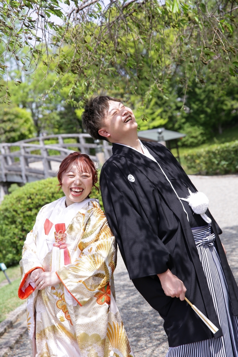 お二人らしさ満点なショットも♪