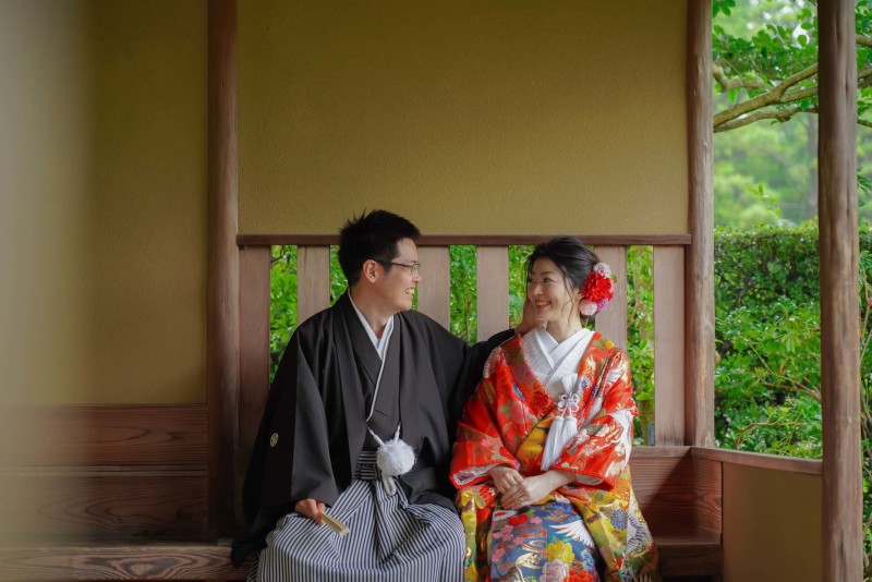 仲睦まじく・・・