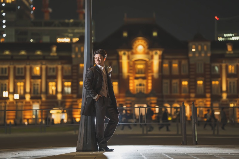 新郎様のソロショット