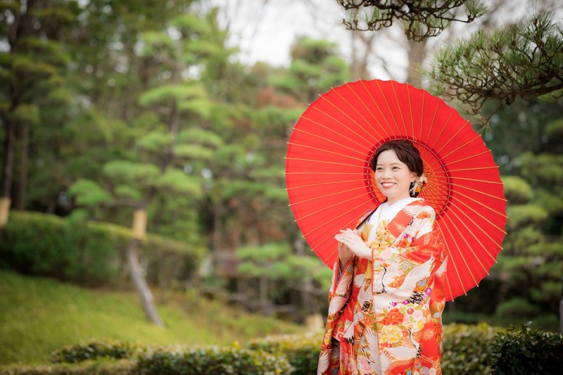 笑顔の可愛いご新婦様