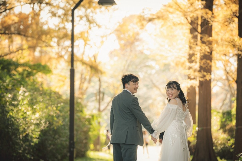 振り向きショット