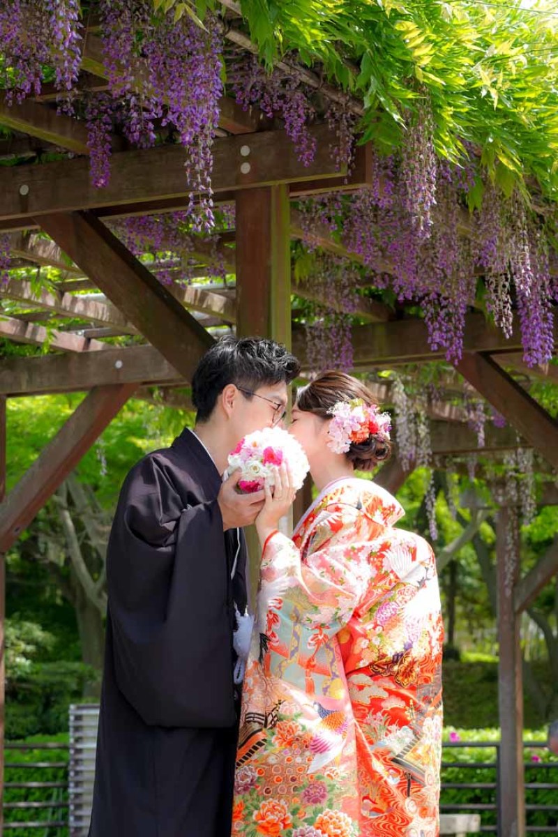 藤の季節でしたね❣❣❣