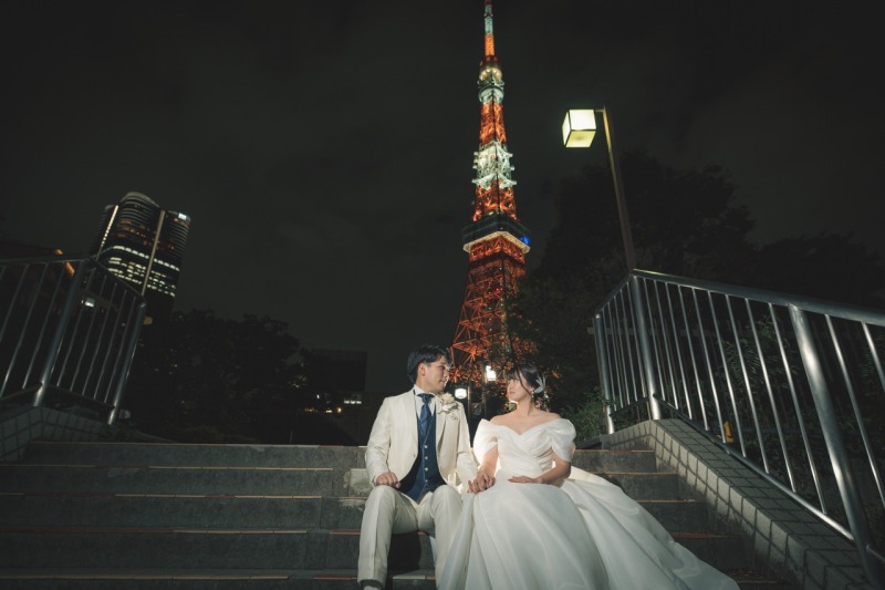 ドラマチックな光のコントラスト