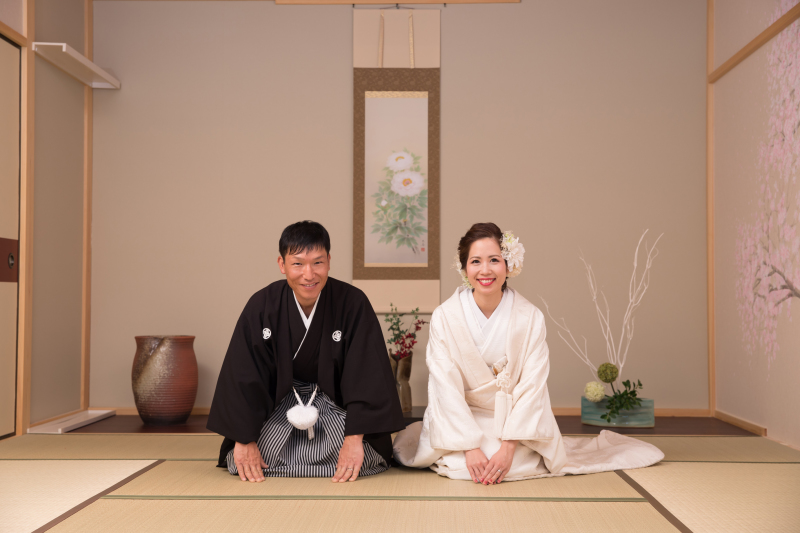 おじぎのポーズ