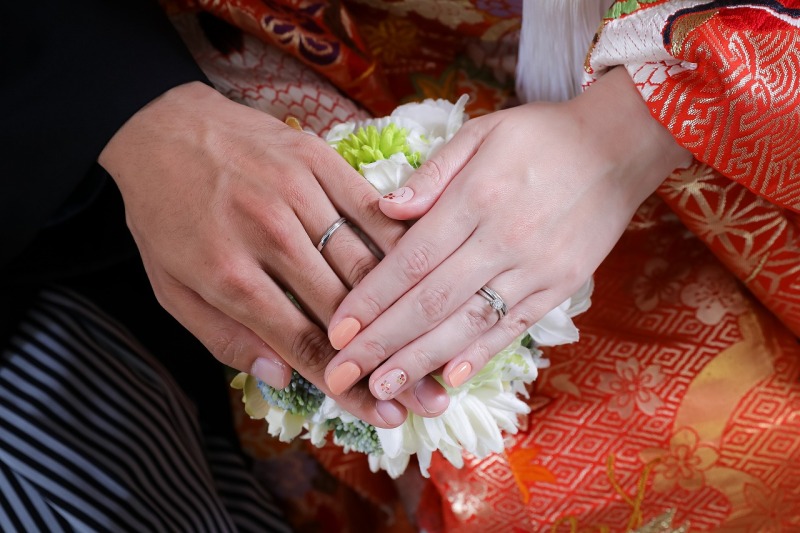 キラリと光る指輪