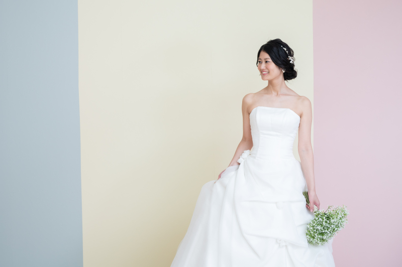 ご新婦様のソロショット♡