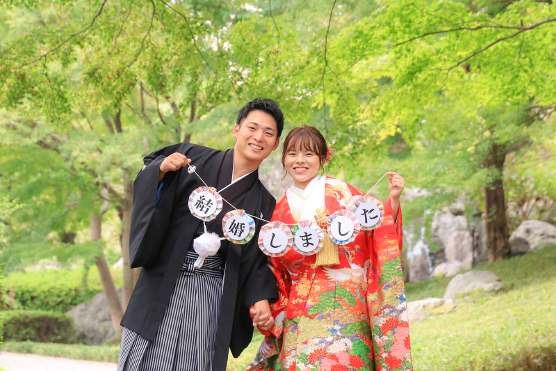 ガーランドを持って・・・！