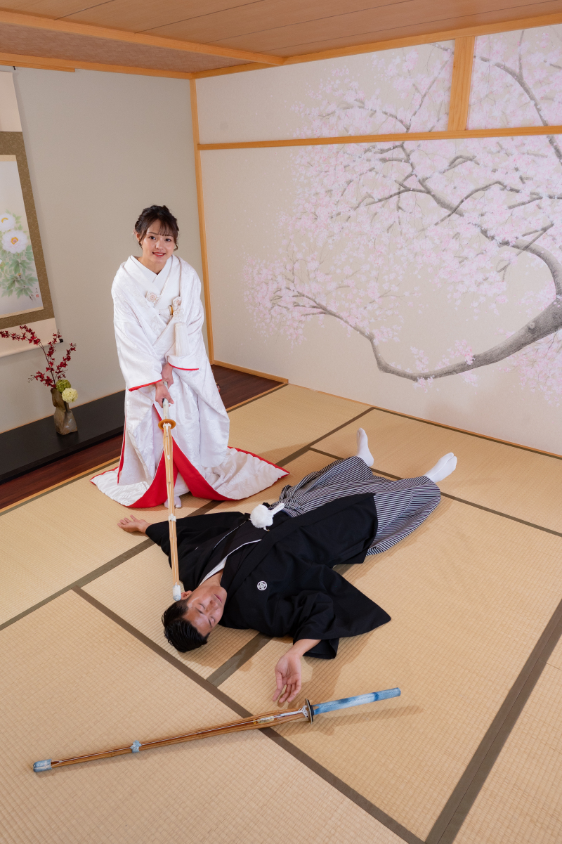 いろんなポーズで撮影できます♪