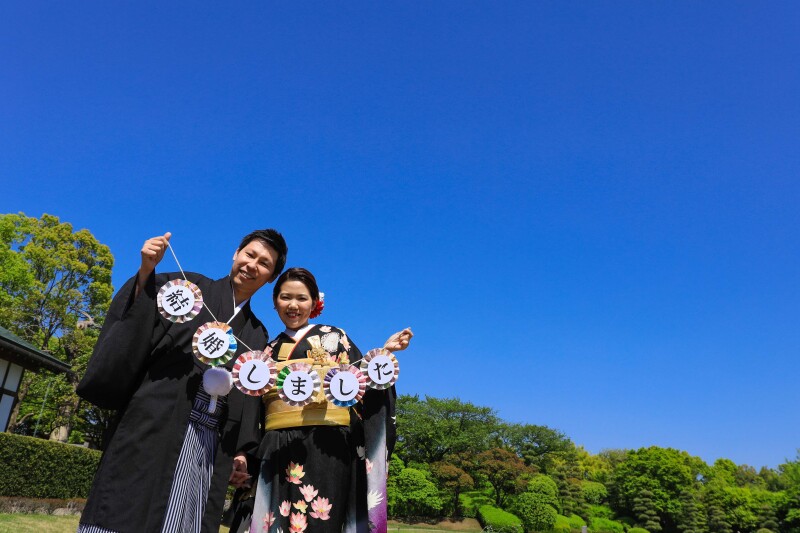 青空でガーランド