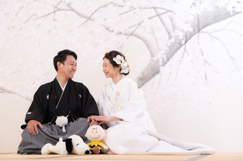 白無垢にチェンジ♡