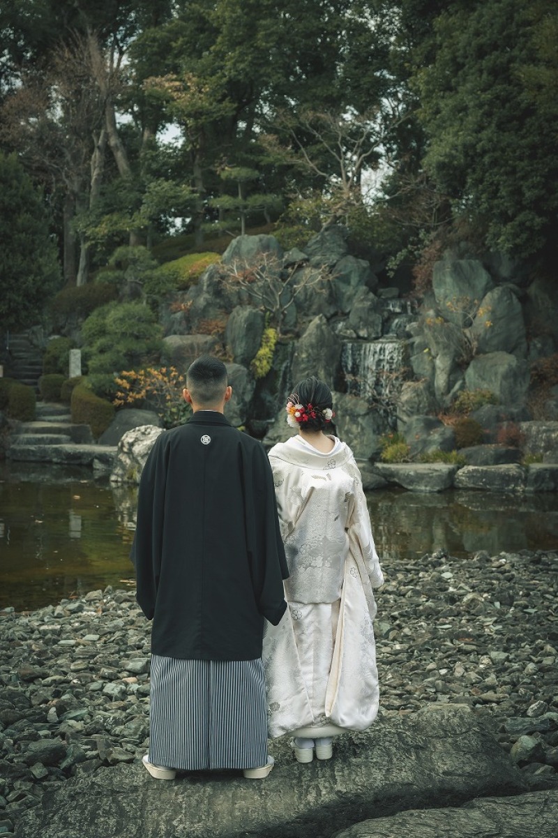 日本の美に、永遠の誓いをのせて