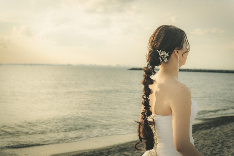 花嫁様のヘアスタイル☆彡