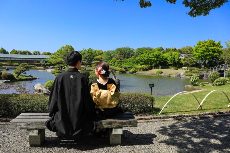 後ろ姿ショット