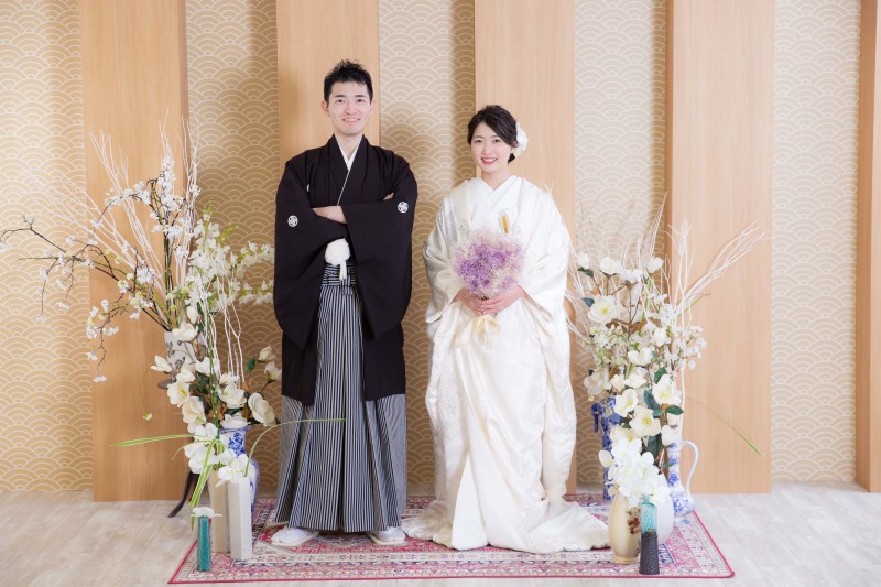 かすみそうブーケを使って。。