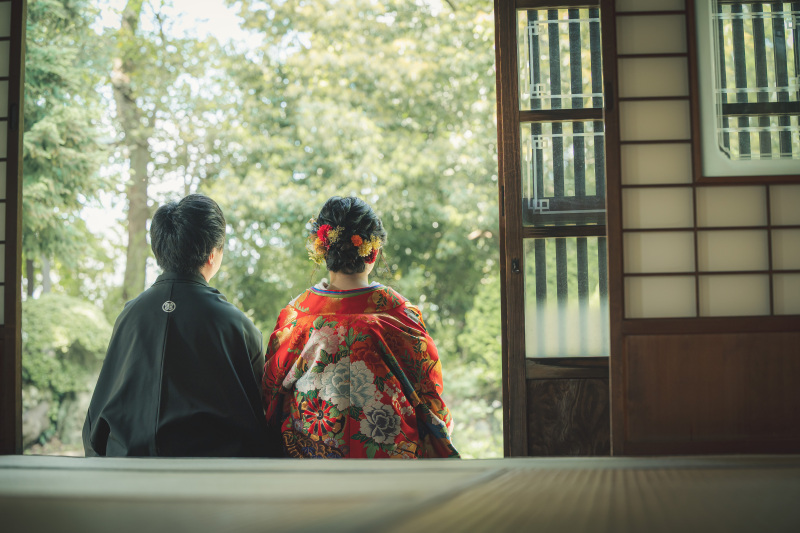 趣きある古民家での和装撮影