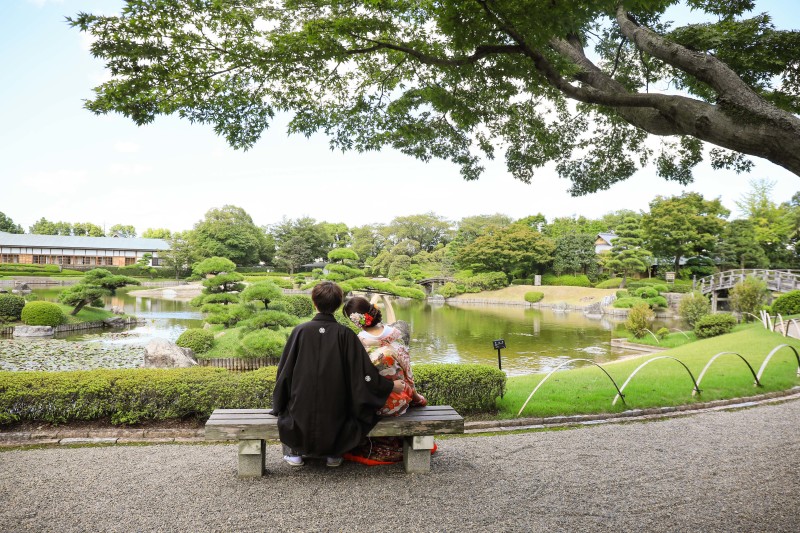 後ろ姿も可愛らしく