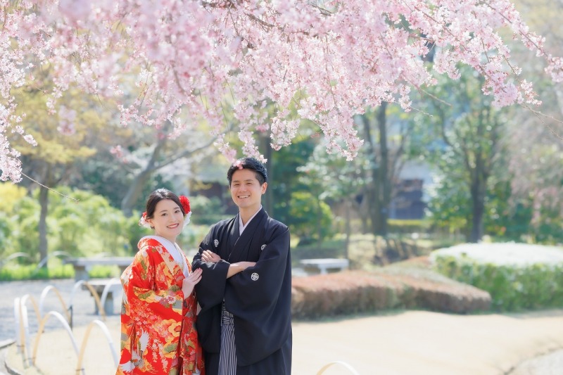 お庭の自然もたっぷり!