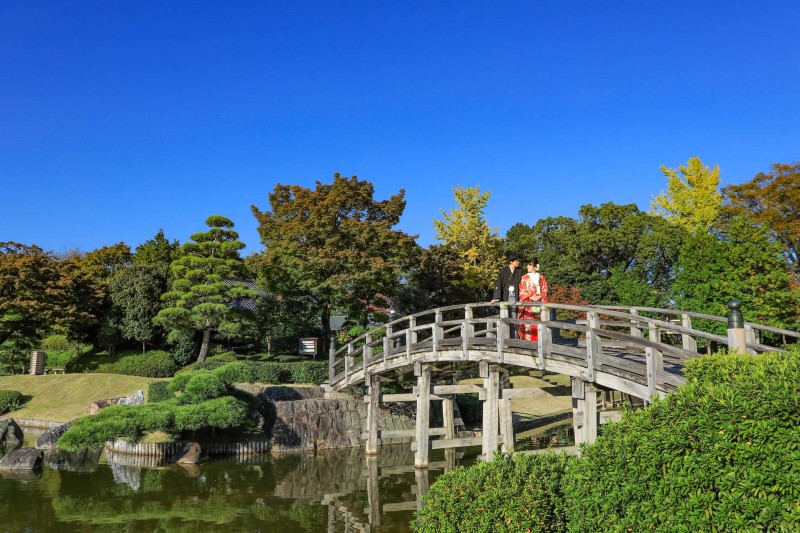 青空の下で・・