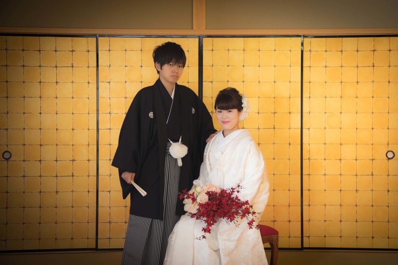 白無垢でフォーマル