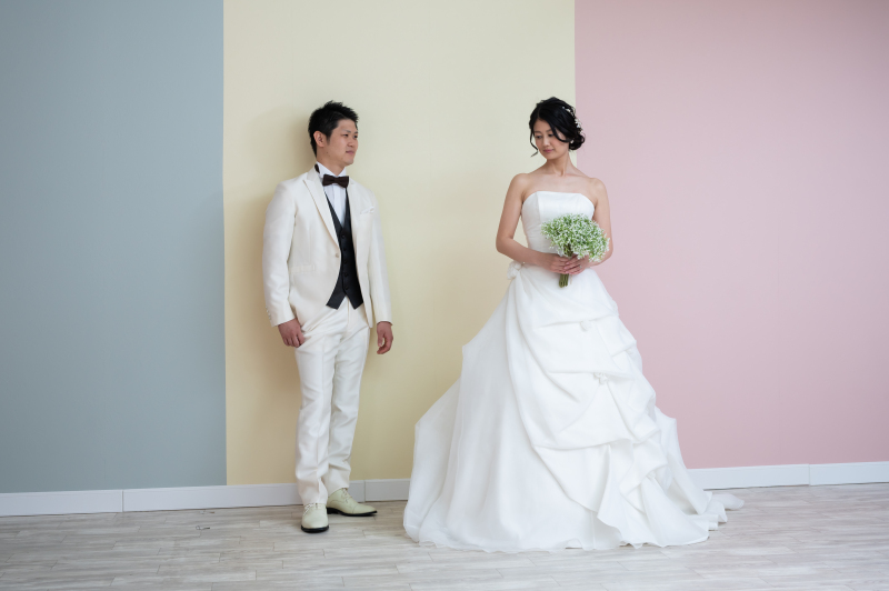 ３着目はウェディングドレス！