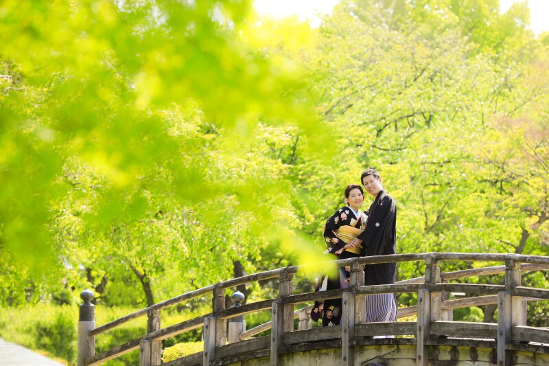 新緑と一緒に！