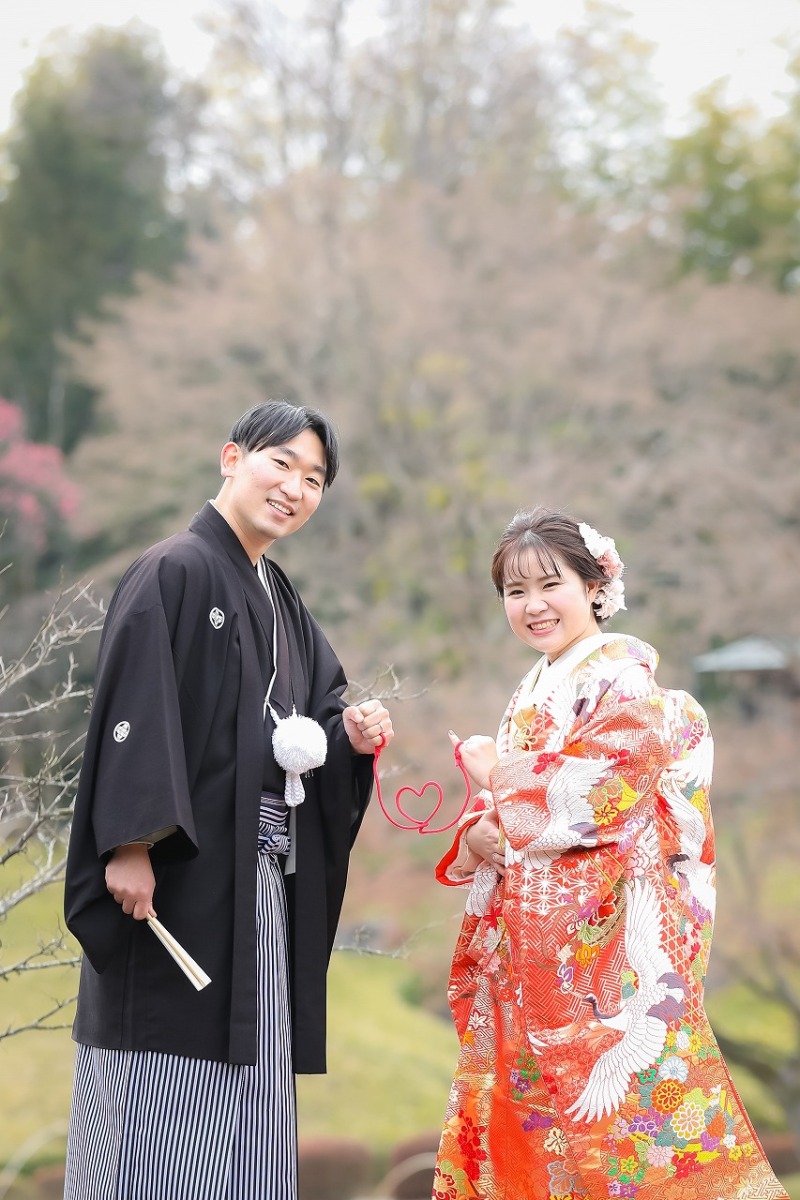 赤い糸でにっこり~