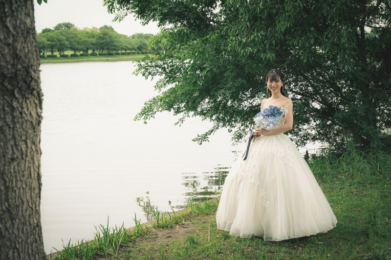 ご新婦様のソロショット