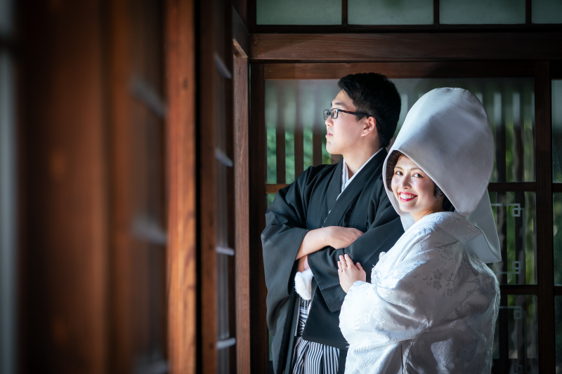 ご新婦様振り向きショット♡