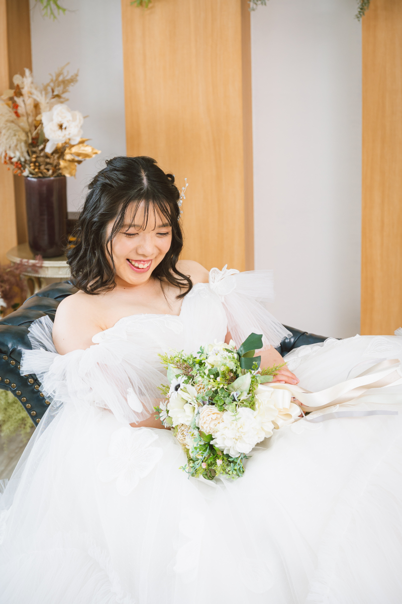 ご新婦様のソロショット♡