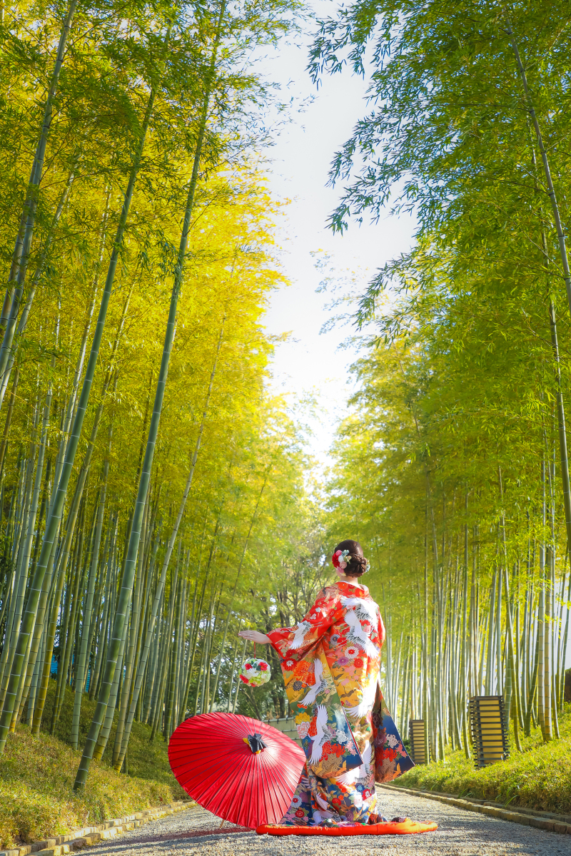 後ろ姿もとてもキレイです！